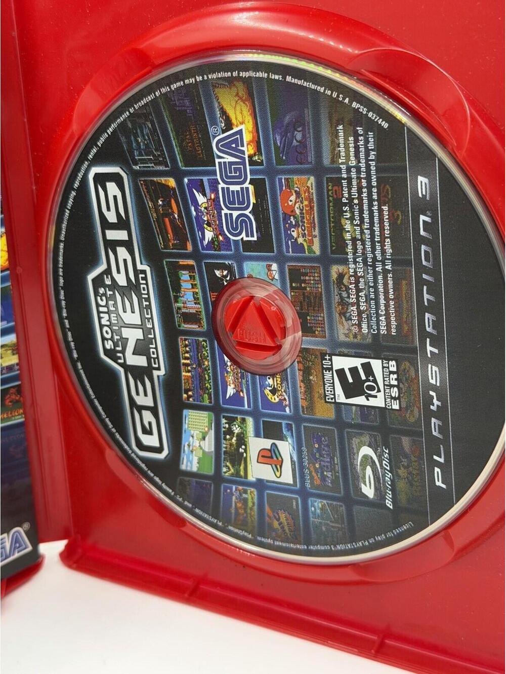 Sonic Ultimate Genesis Collection Sony PS3 Complete CIB SEGA - Picture 4 of 5